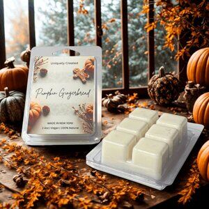 2.5oz Soy Wax Pumpkin Gingerbread Wax Melts